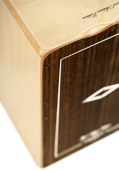 MEINL Percussion Artisan Edition Series String Cajon Tango Line - Brown Eucalyptus