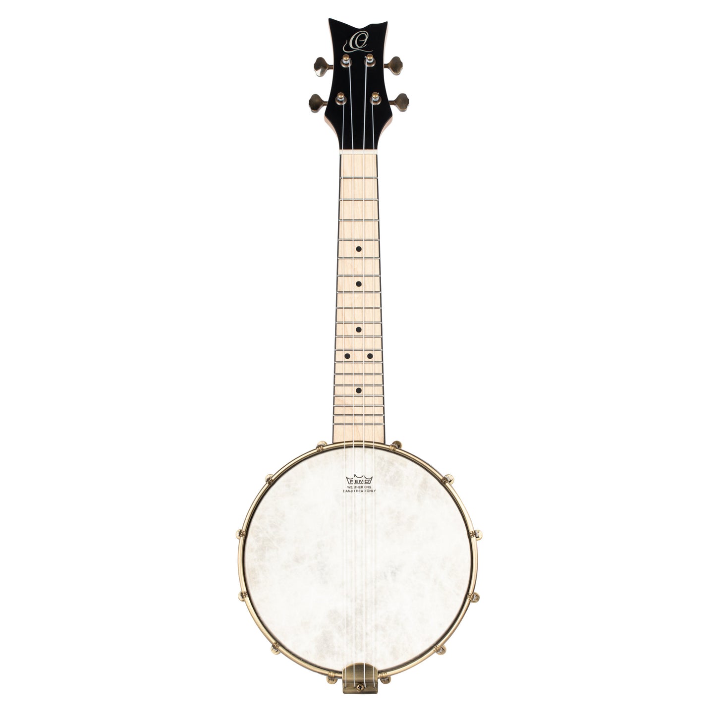 ORTEGA Banjolele Serie Konzert Ukulele 4 String Lefty - Maple Natural + Bag