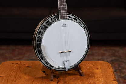ORTEGA Americana Serie Banjo 5 String - Open Back / Mahogany Satin Whiskey Burst
