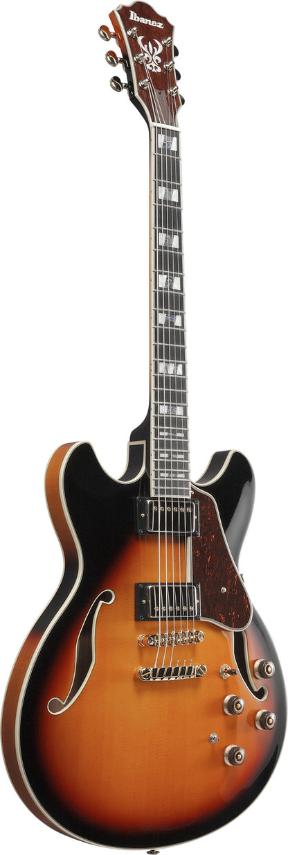 IBANEZ Artstar AS Hollowbody Gitarre 6-String - Brown Sunburst + Koffer