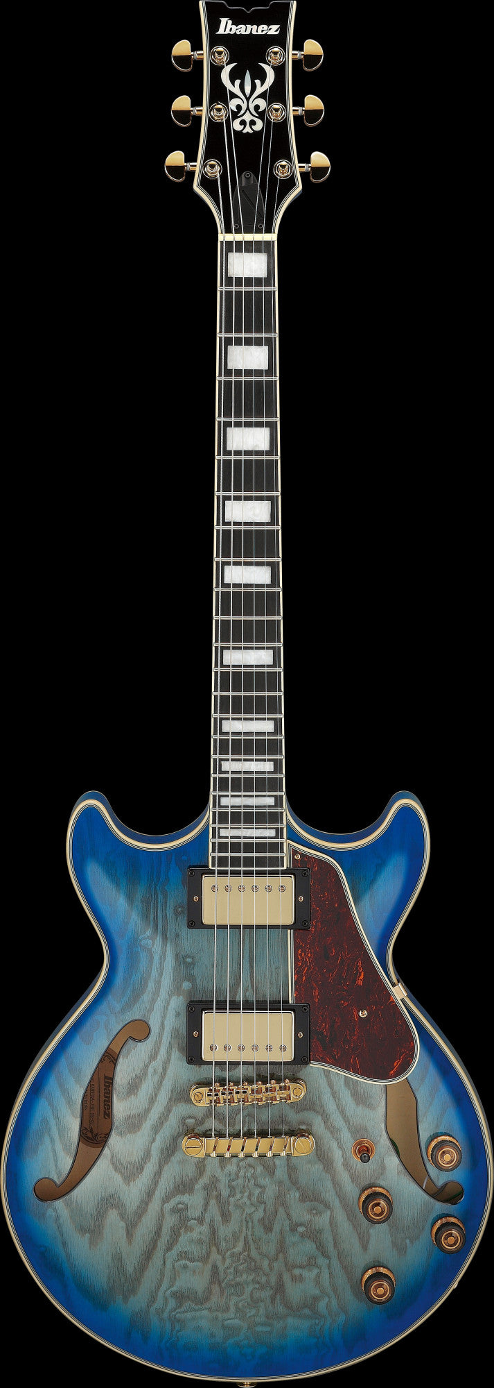 IBANEZ Artcore Expressionist Hollow Body Gitarre 6-String - Jet Blue Burst
