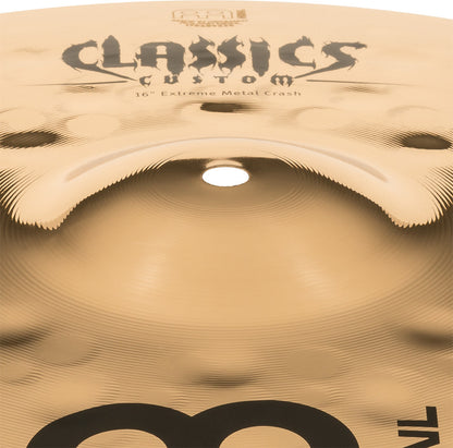 MEINL Cymbals Classics Custom Extreme Metal Crash - 16"