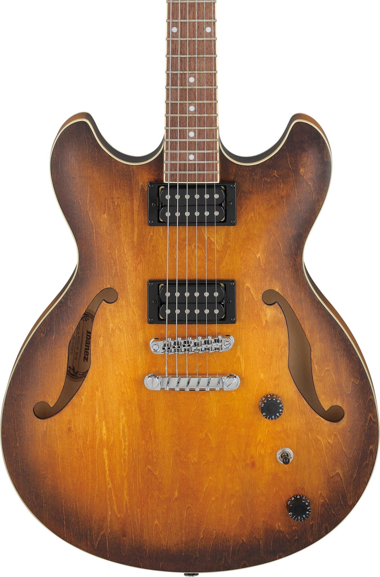 IBANEZ Artcore AS Hollow Body Guitar 6-String - Tobacco Flat