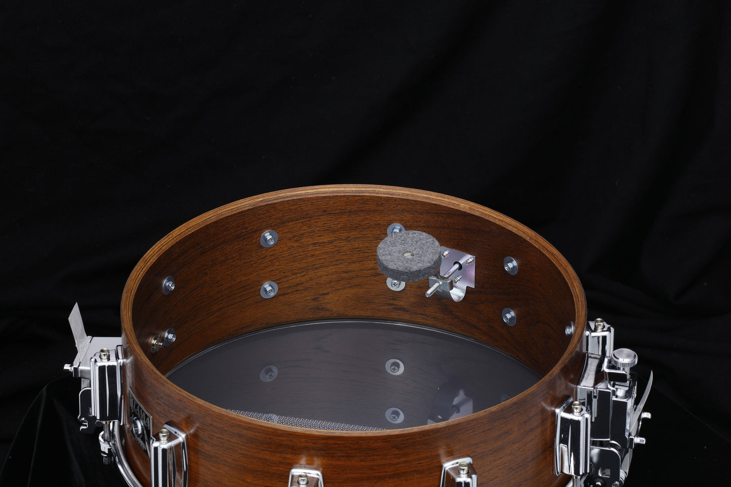 TAMA 50th Anniversary Mastercraft Snare Drum 14" x 5" - Rosewood/Chrome HW