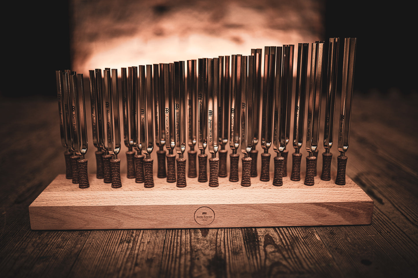 Meinl Sonic Energy Planetary Tuned Tuning Fork Set - 27 teilig