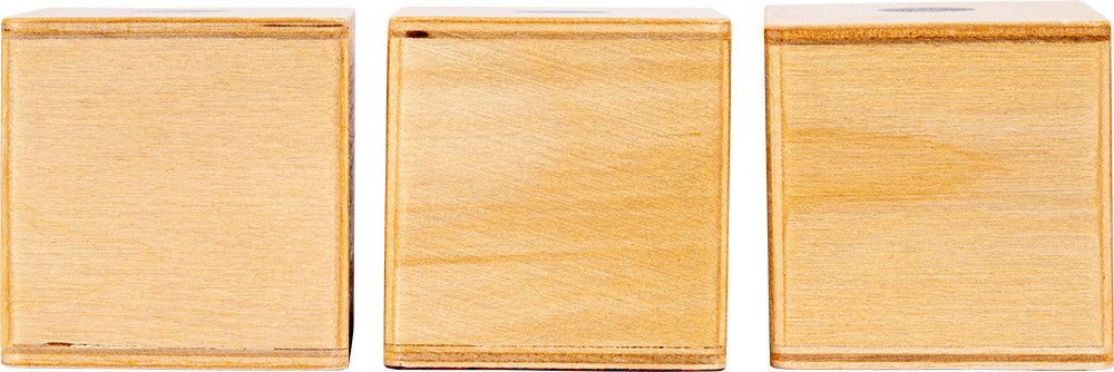MEINL Percussion Mini Cajon Shaker Set - Bubinga/Natural/Zebrano