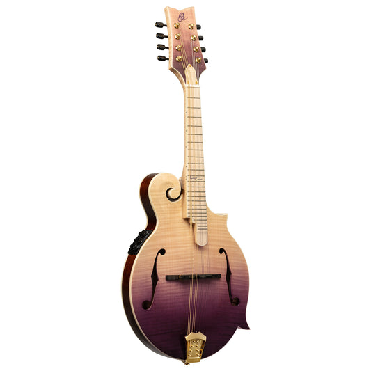 ORTEGA Americana Series F-Style Mandoline + Croco Leder Koffer