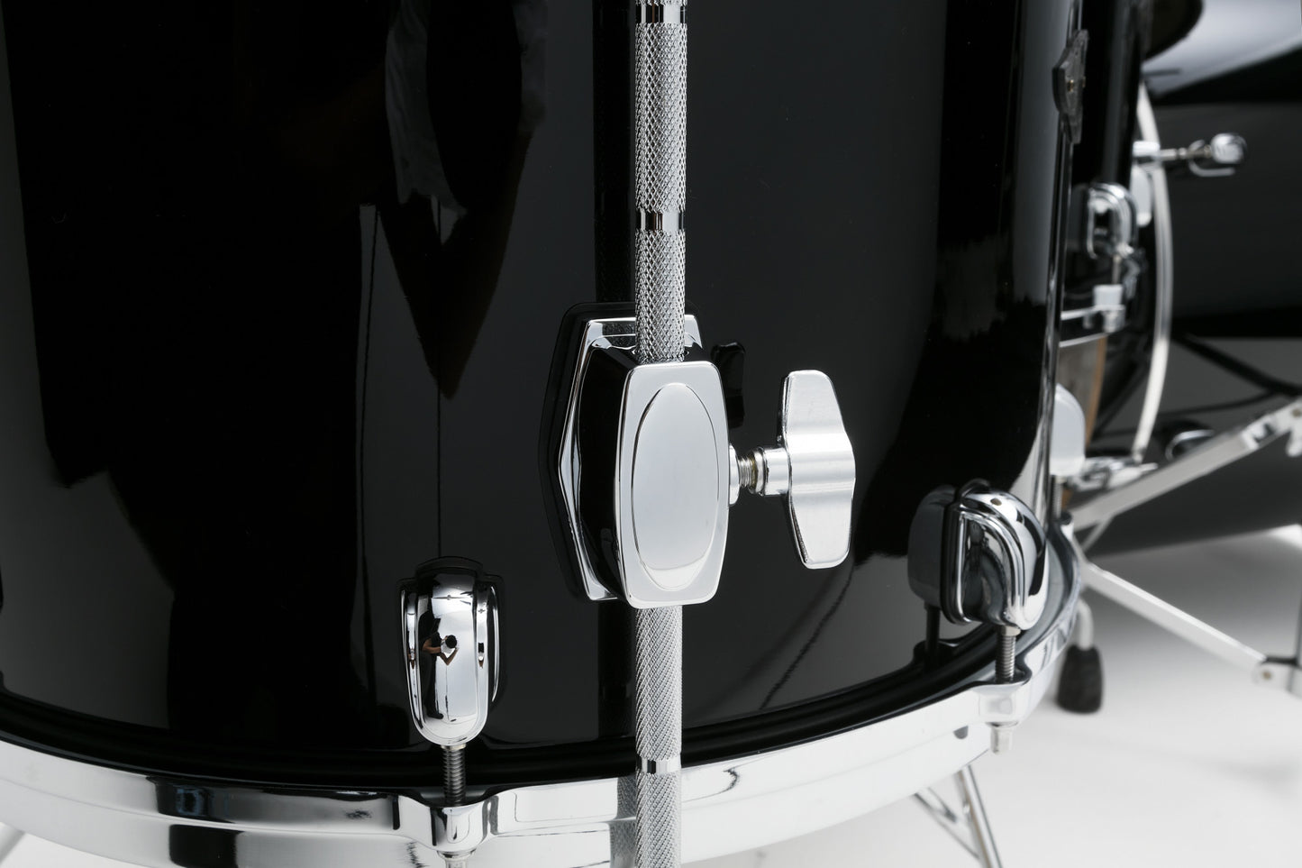 TAMA Starclassic Performer Floor Tom 18" x 16" - Piano Black/Chrom HW