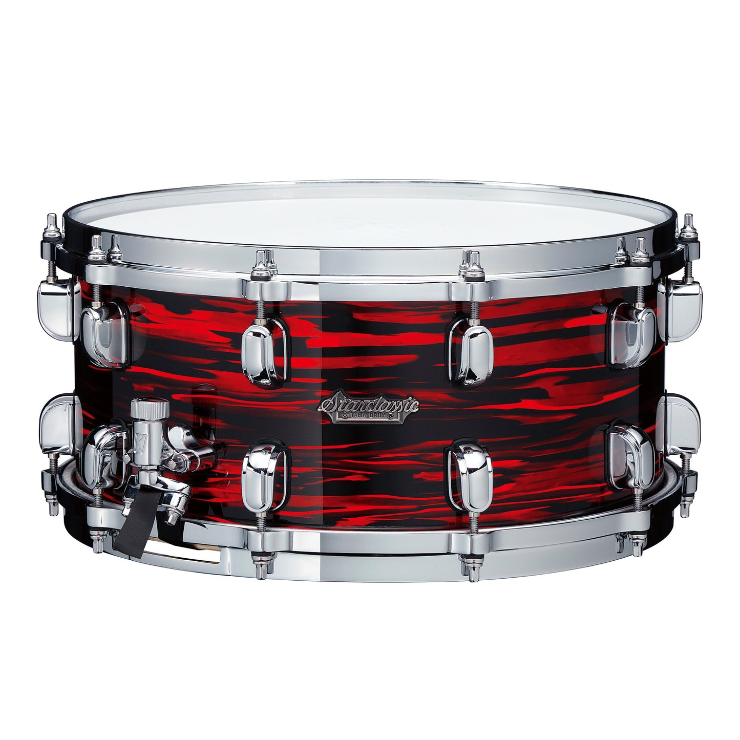 TAMA Starclassic Maple Snaredrum 14" x 6,5" - Red Oyster/Chrom HW