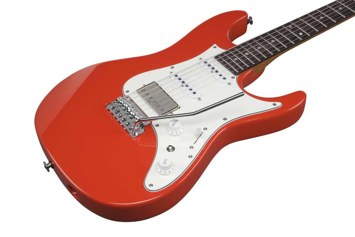 IBANEZ Prestige AZN Electric Guitar 6-String - Vermillion Red + Case