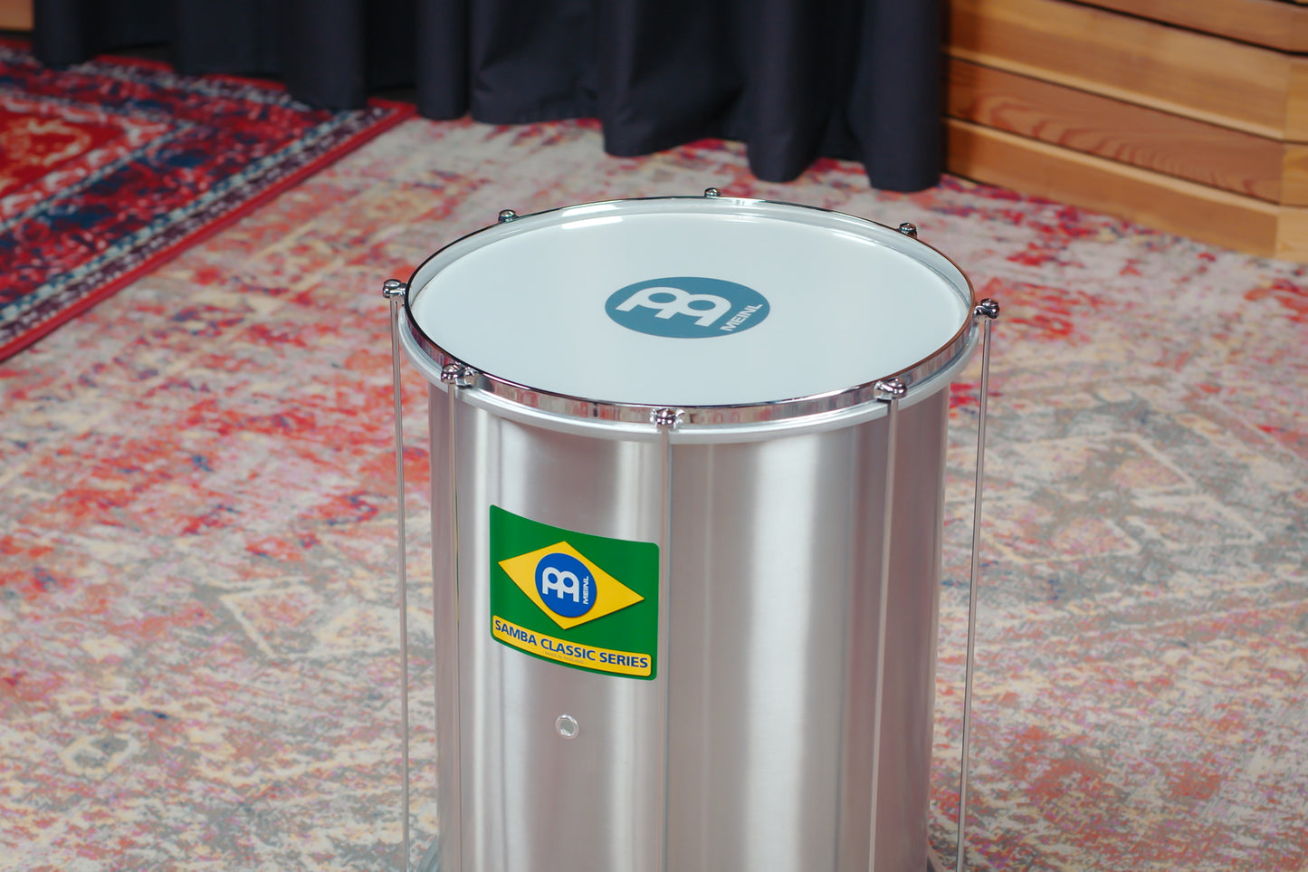 MEINL Percussion Classic Series Aluminum Surdo Drum - 16" x 20"
