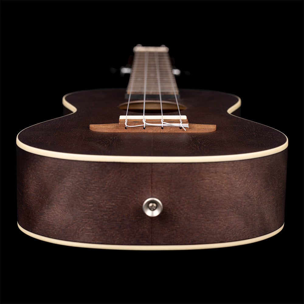 ORTEGA Earth Series Concert Ukulele 4 String - Okoume Coal Black