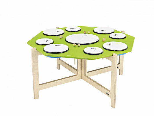 NINO Percussion Hand Drum Set - 9 teilig