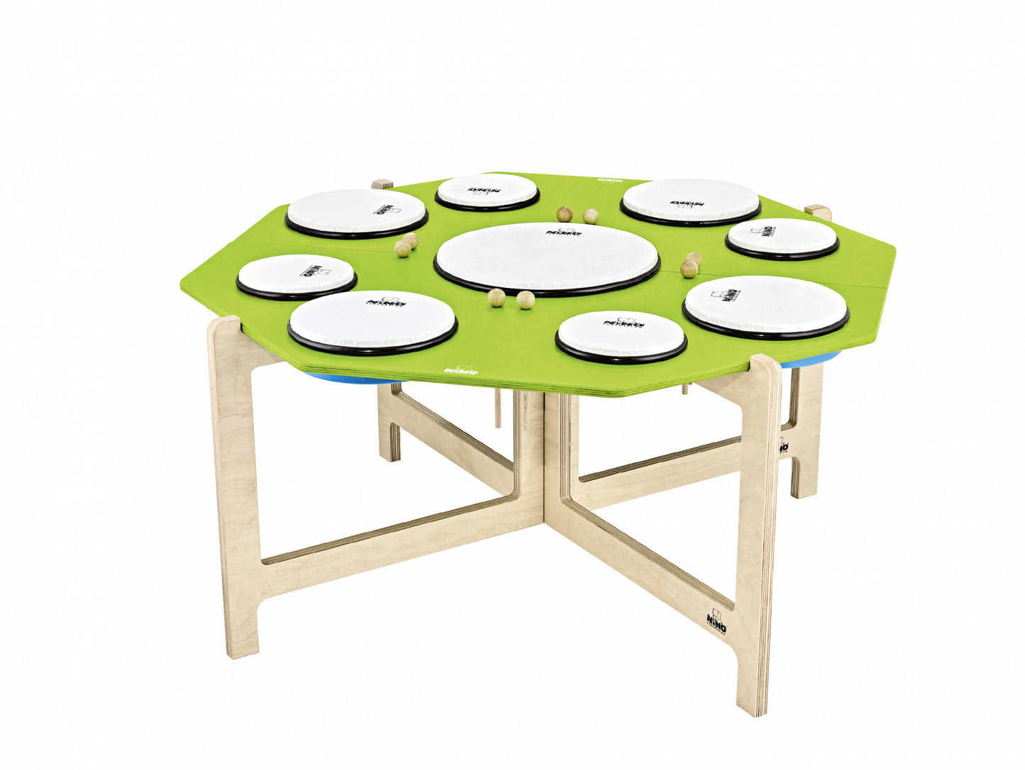 NINO Percussion Hand Drum Set - 9 teilig