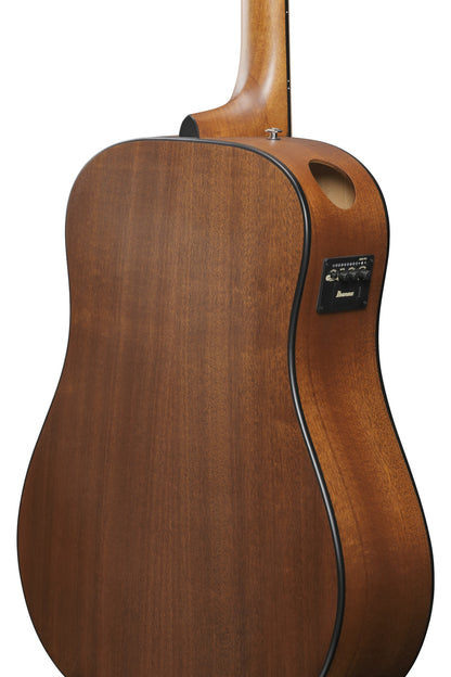 IBANEZ Advanced Acoustic AAD Acoustic Guitar 6-String - Open Pore Mahogany Sunburst