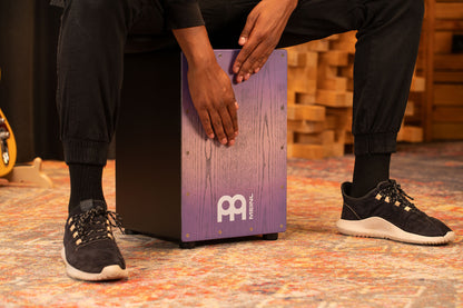 MEINL Percussion Headliner® Series Snare Cajon - Lilac Purple Fade