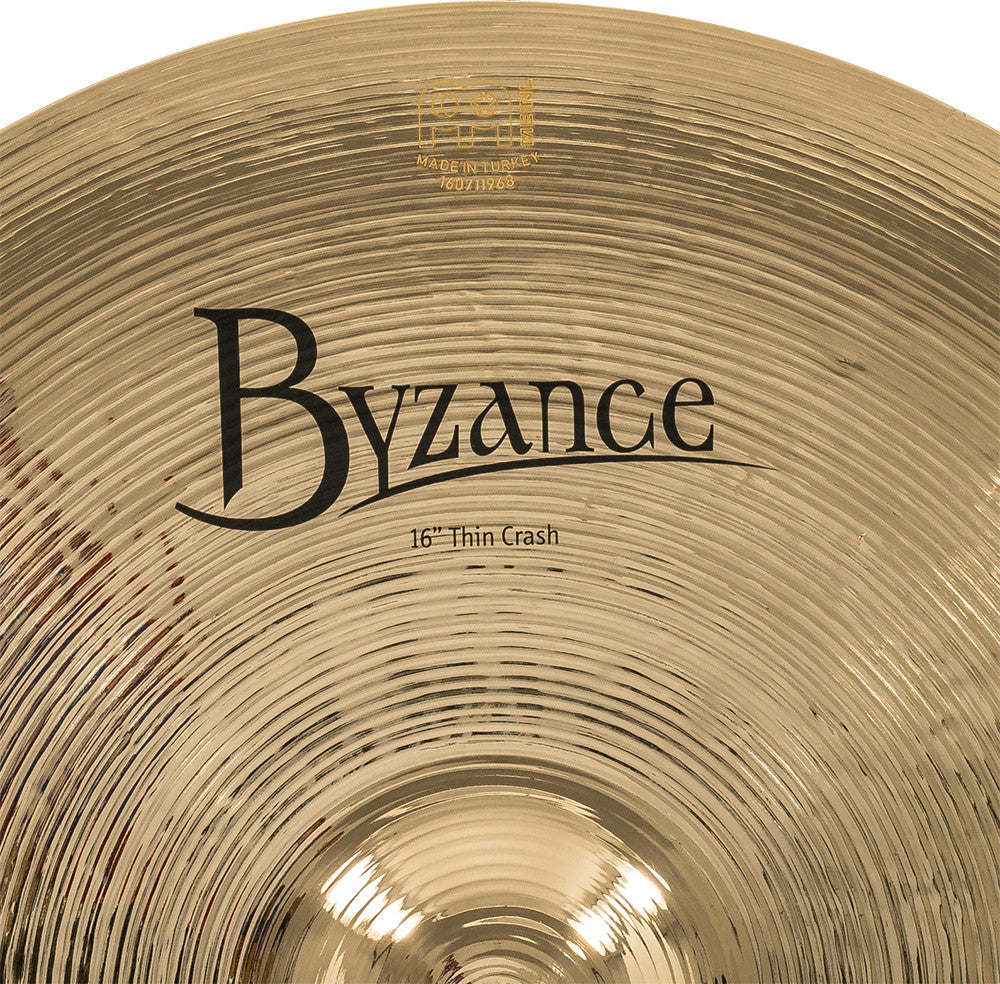 MEINL Cymbals Byzance Brilliant Thin Crash - 16"