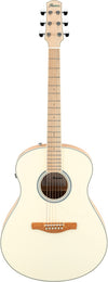 IBANEZ Advanced Acoustic AAM Acoustic Guitar 6-String - Transparent Antique White Peach Fuzz Open Pore