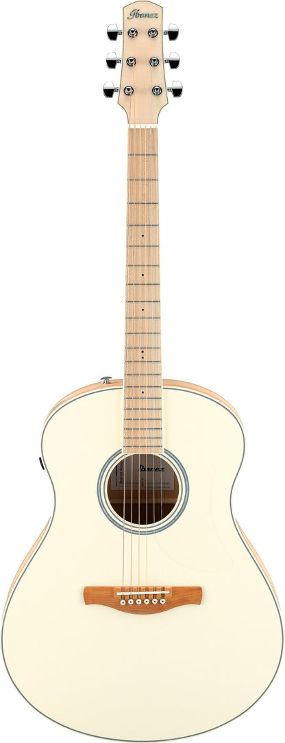IBANEZ Advanced Acoustic AAM Akustikgitarre 6-String - Transparent Antique White Peach Fuzz Open Pore