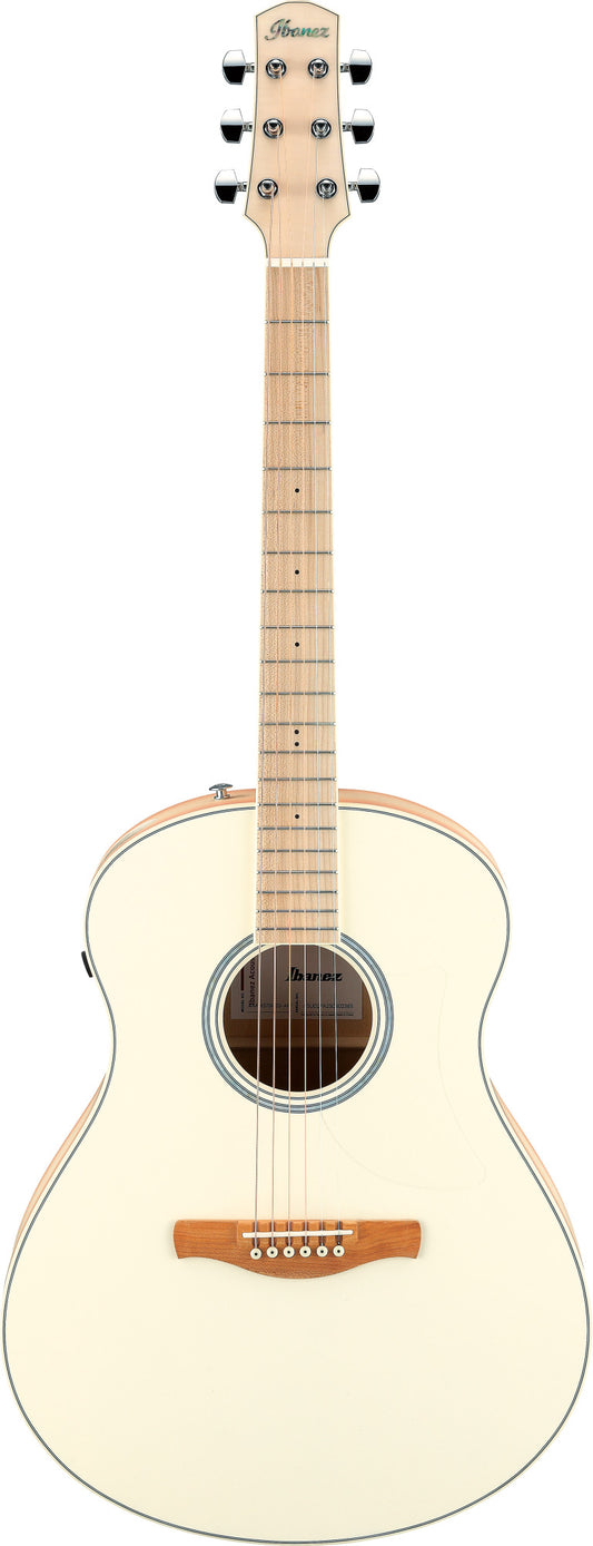 IBANEZ Advanced Acoustic AAM Akustikgitarre 6-String - Transparent Antique White Peach Fuzz Open Pore