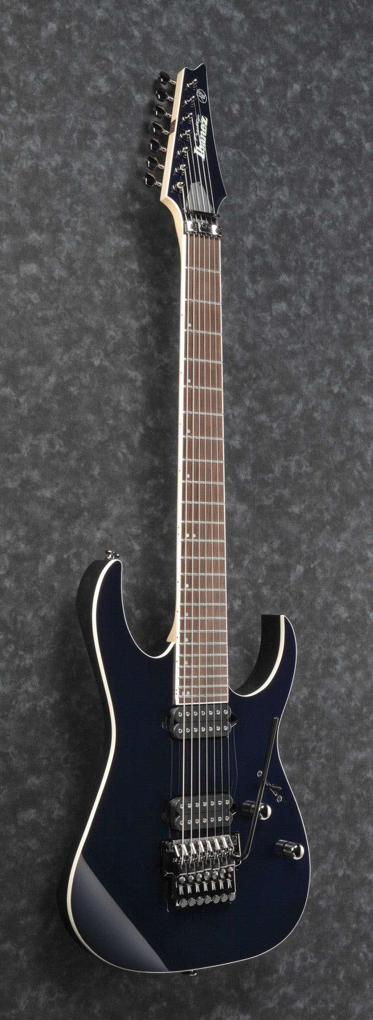 IBANEZ Prestige RGR Electric Guitar 7-String - Dark Tide Blue + Case