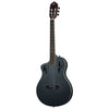 ORTEGA TourPlayer DeLuxe Nylon String Gitarre 6-String Lefty - Fichte Schwarz + Gigbag