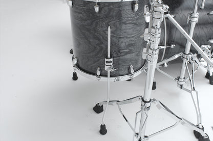 TAMA STAR Walnut Floor Tom 16" x 15" - Satin Charcoal Japanese Sen/Chrom HW