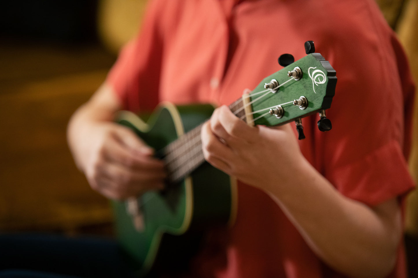 ORTEGA Earth Series Concert Ukulele 4 String - Forest Green