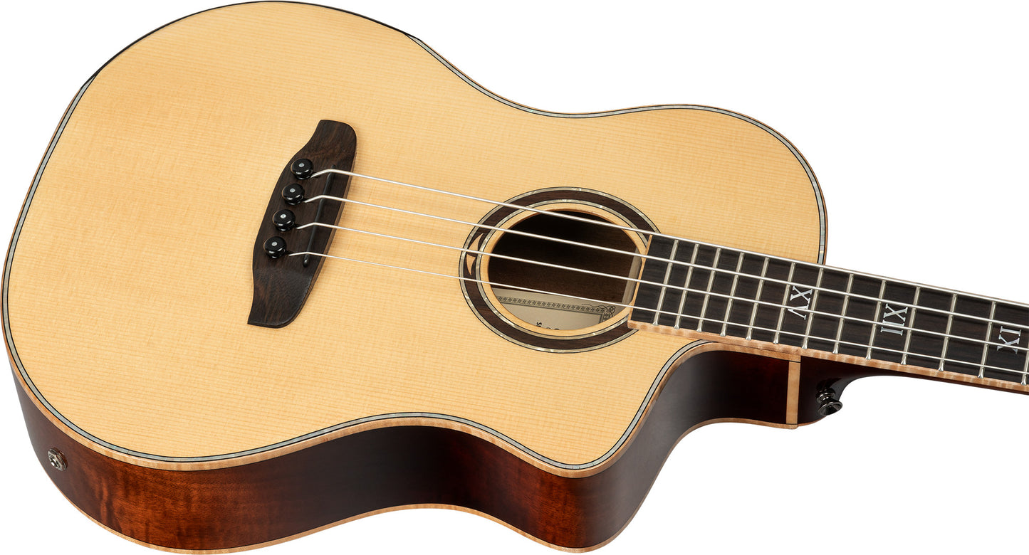 ORTEGA Ken Taylor Signature Series Acoustic Bass 4-String - Natural + Gigbag