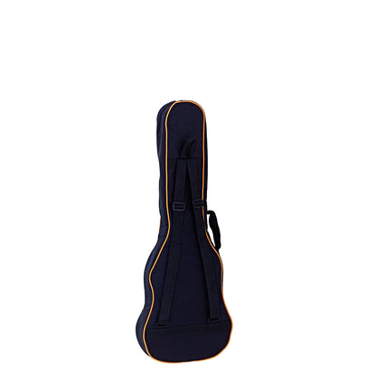 ORTEGA Economy Series Bariton-Ukulele-Bag - Black/Orange
