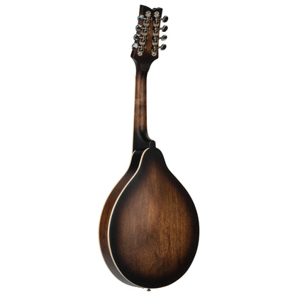 ORTEGA Americana Series A-Style Mandolin 8 String - Spruce / Maple Satin Whiskey Burst