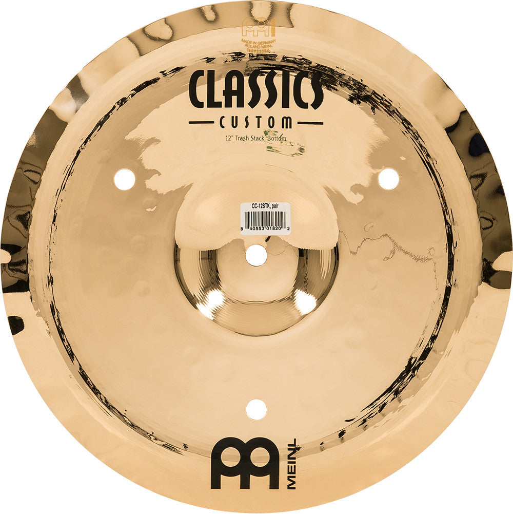 MEINL Cymbals Classics Custom Brilliant  Trash Stack - 12"