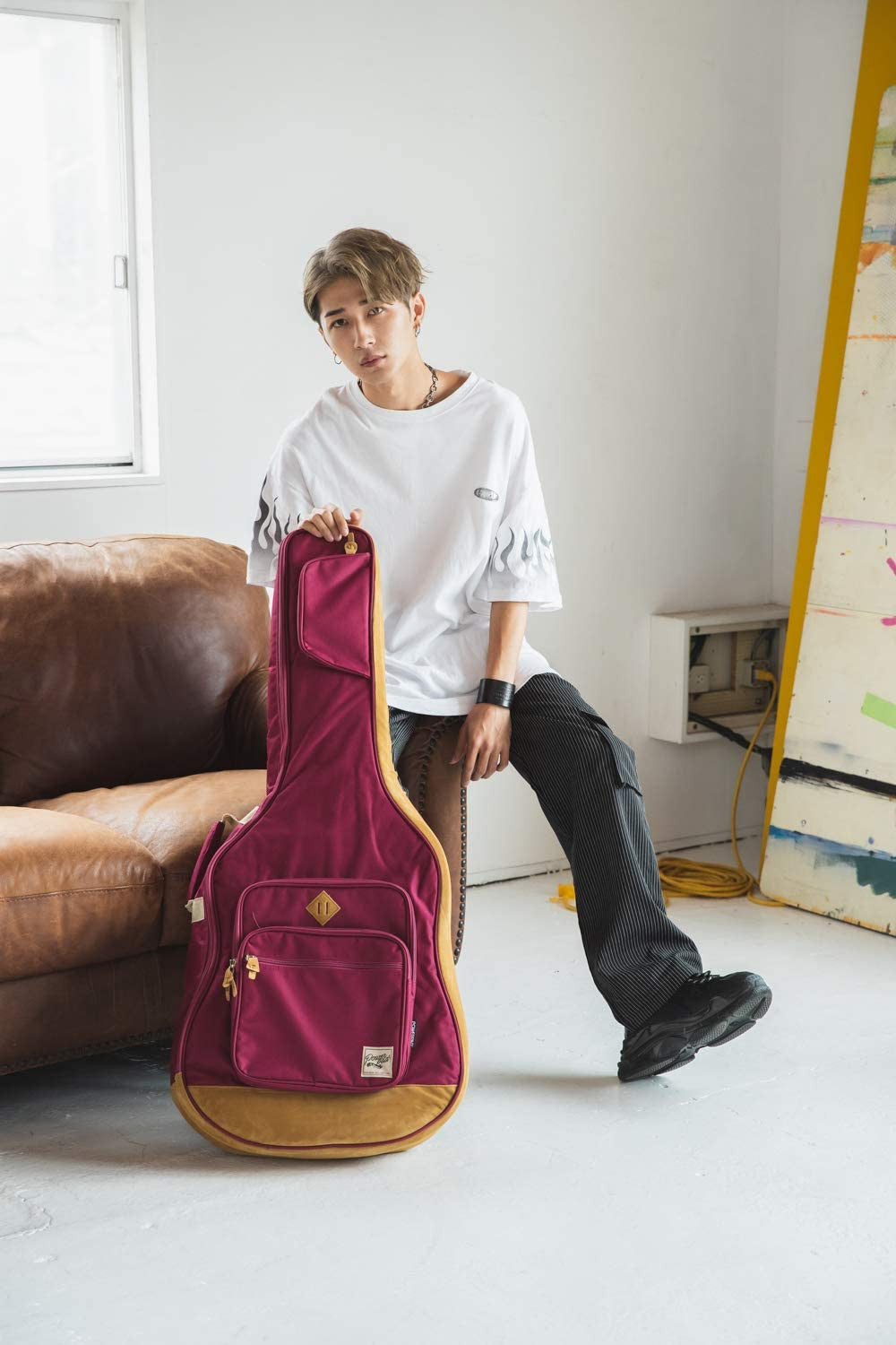 IBANEZ POWERPAD® Designer Collection Gigbag für Akustikgitarre - Wine Red