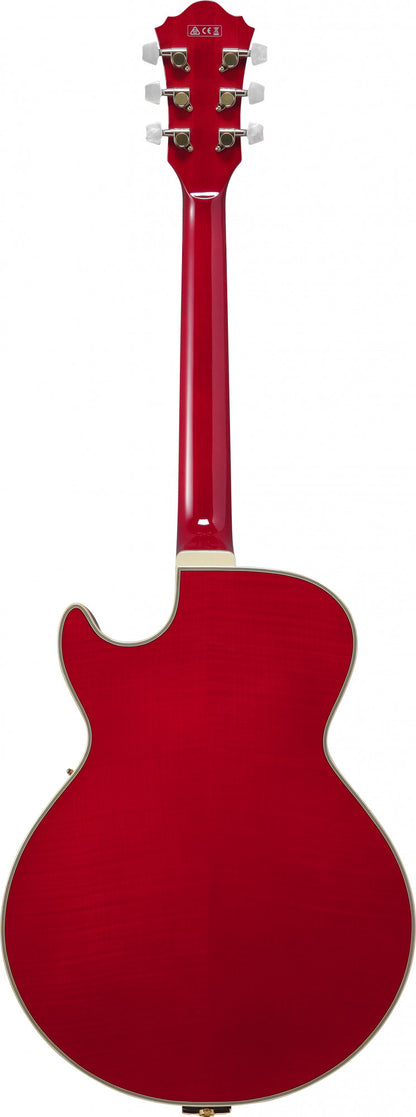 IBANEZ George Benson Signature Hollow Body Guitar 6-String  - Sapphire Red + Case