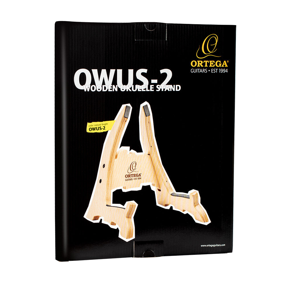ORTEGA Wood-Ukulele-Stand - Natural Bright