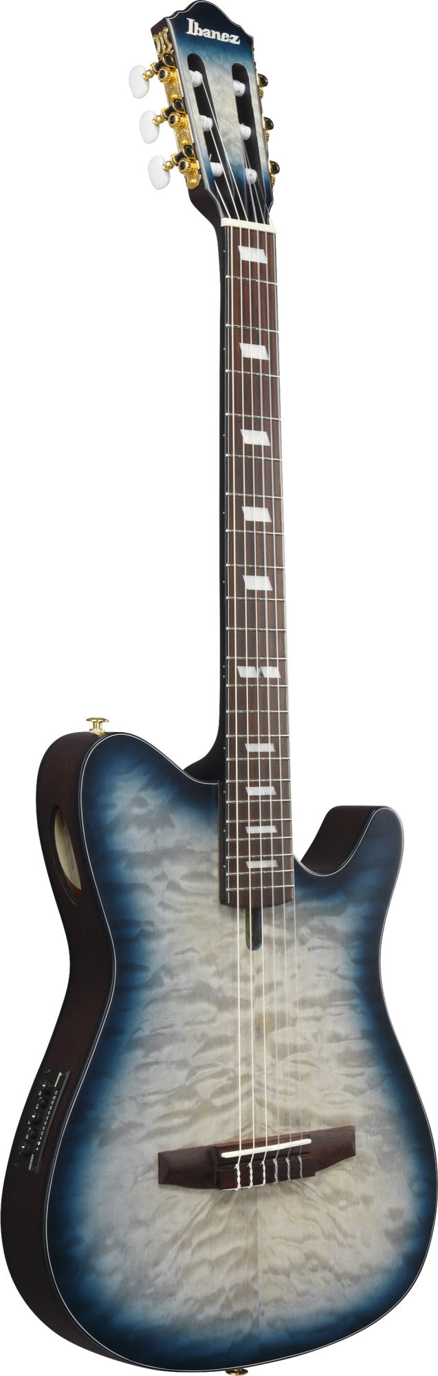 IBANEZ FRH Nylon-Saiten-Gitarre 6-String - Cosmic Blue Starburst Low Gloss