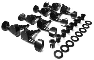 IBANEZ machine head set in black L4/R4 - for RG2228/JCRG20138