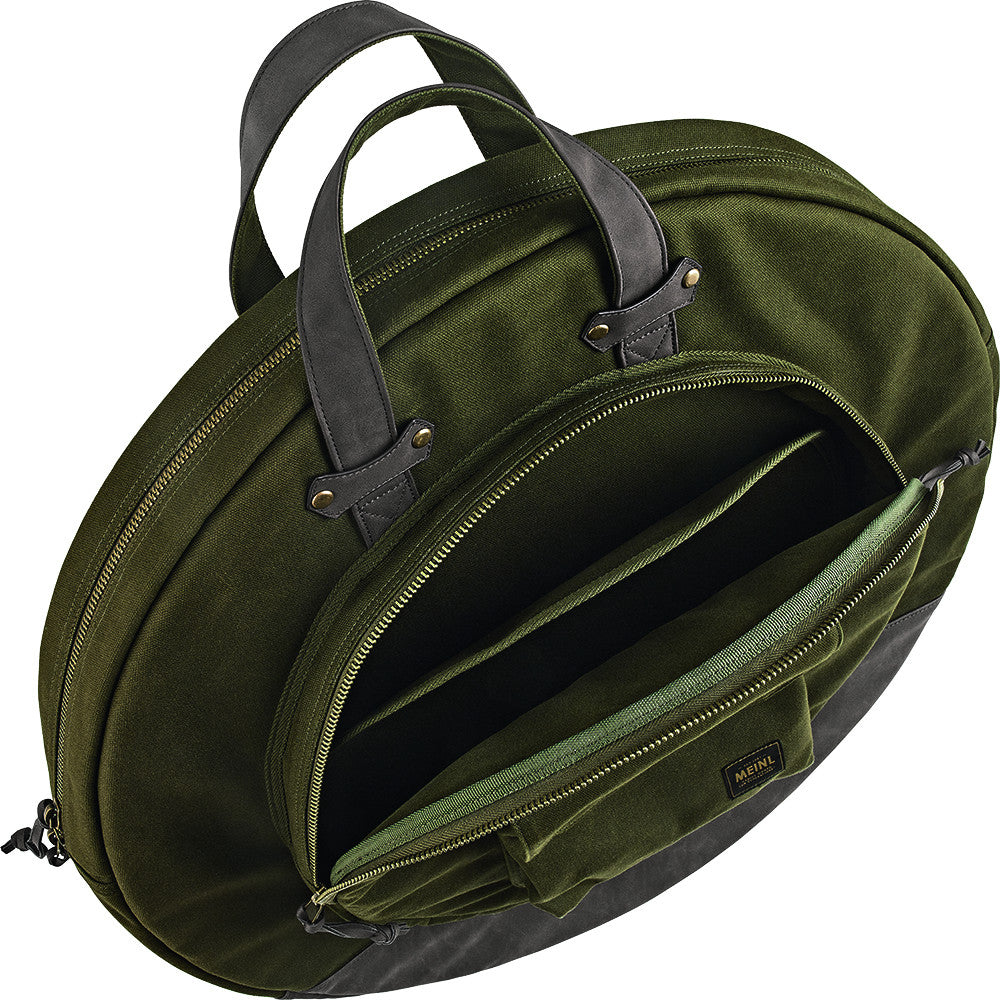 MEINL Cymbals Canvas Collection Cymbal Bag 22" - Forest Green