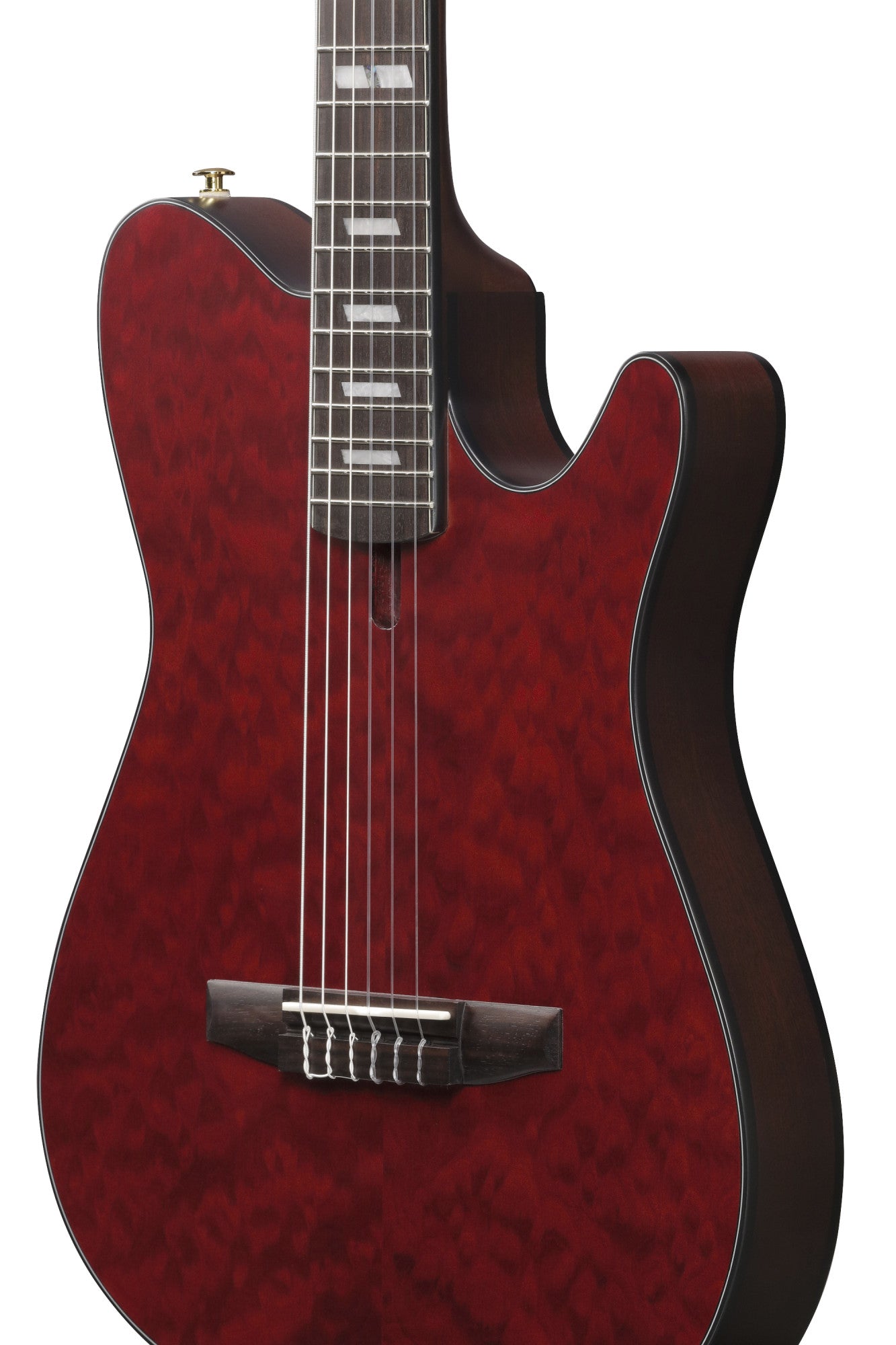 IBANEZ FRH Nylon-Saiten-Gitarre 6-String - Wine Red Low Gloss