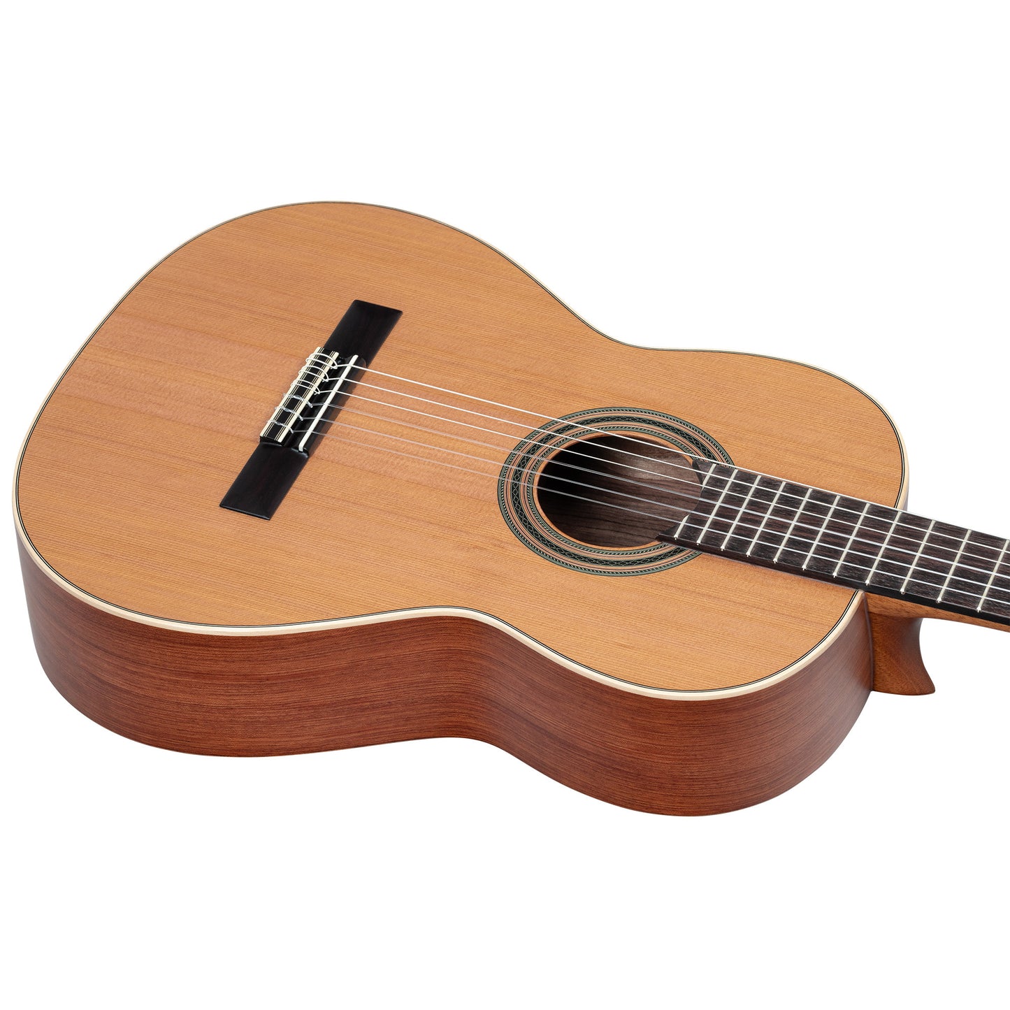 ORTEGA Traditional Series 4/4 Nylon String Guitar 6-String - Satin + Pro Gig Bag