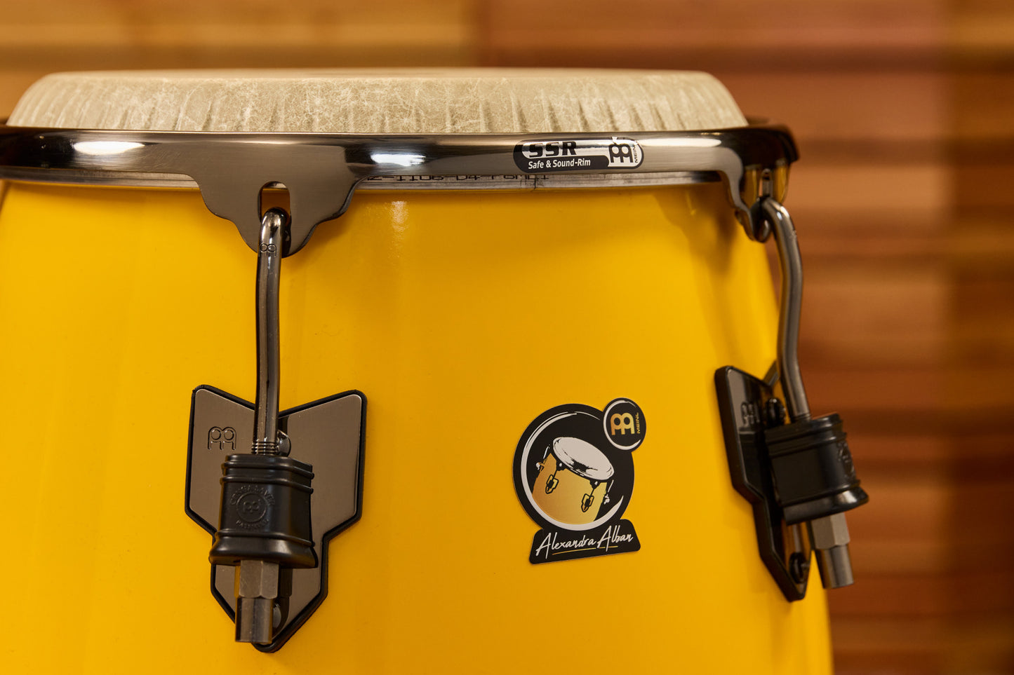 MEINL Percussion Artist Series Alexandra Alban Signature 11" Quinto - Sunrise Yellow