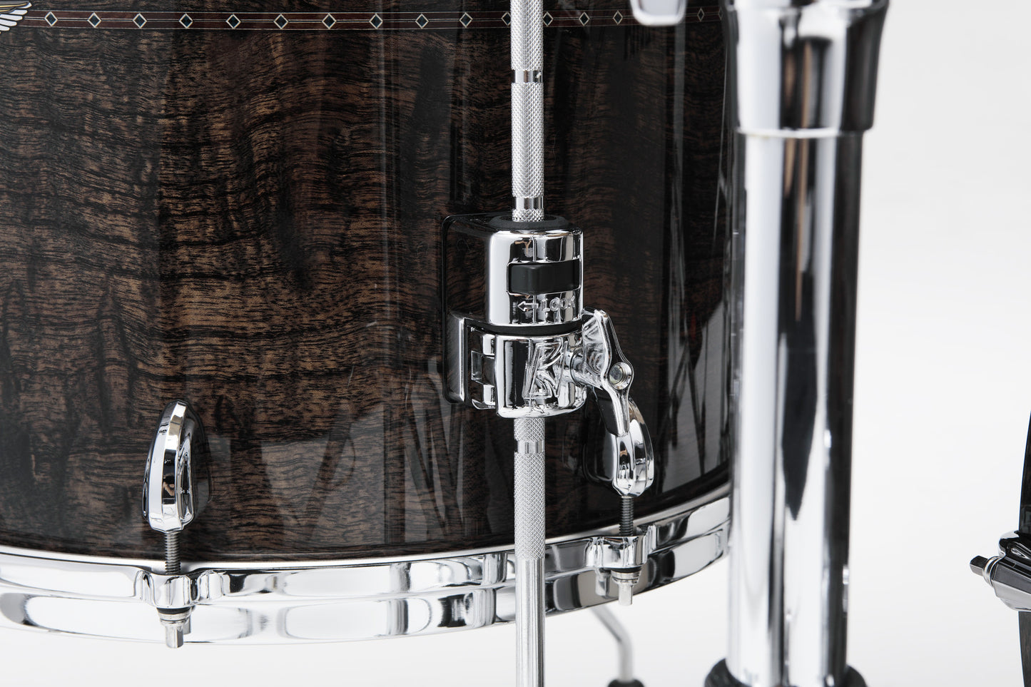 TAMA STAR Maple Shell Kit 4 pcs - Charcoal Brown Paraiso/Chrome HW