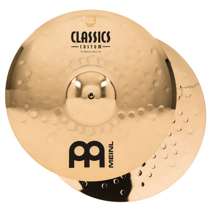MEINL Cymbals Classics Custom Brilliant Medium HiHat - 14"
