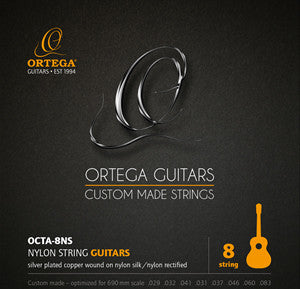 ORTEGA Single String - Nylon Silver- plated Copper Wound - Single String 031