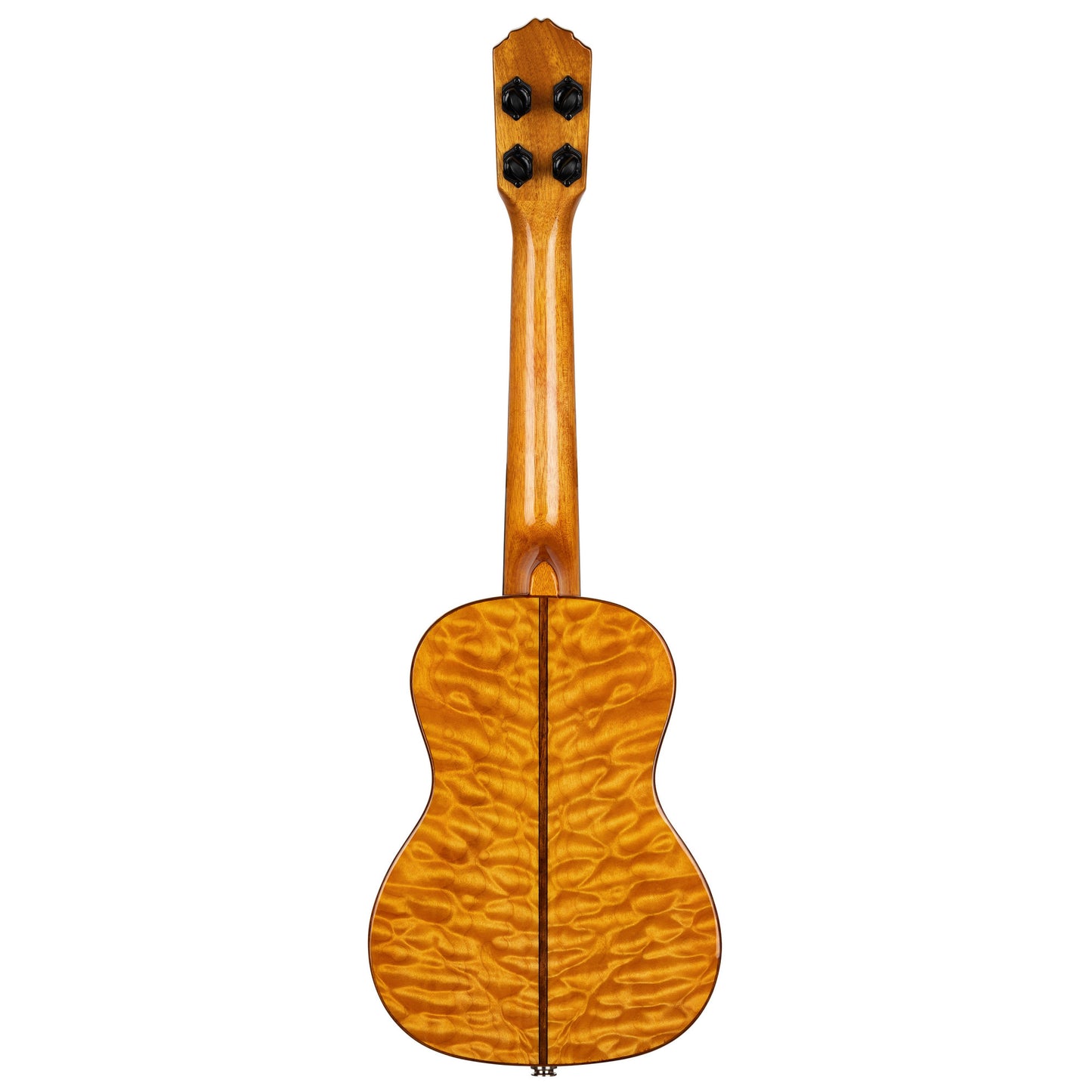 ORTEGA Elite Serie Konzert Ukulele 4 String - Quilted Maple Natural + Bag