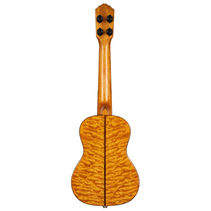 ORTEGA Elite Serie Konzert Ukulele 4 String - Quilted Maple Natural + Bag