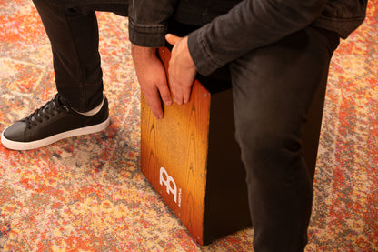 MEINL Percussion Headliner® Series Snare Cajon - Sonoran Amber Fade