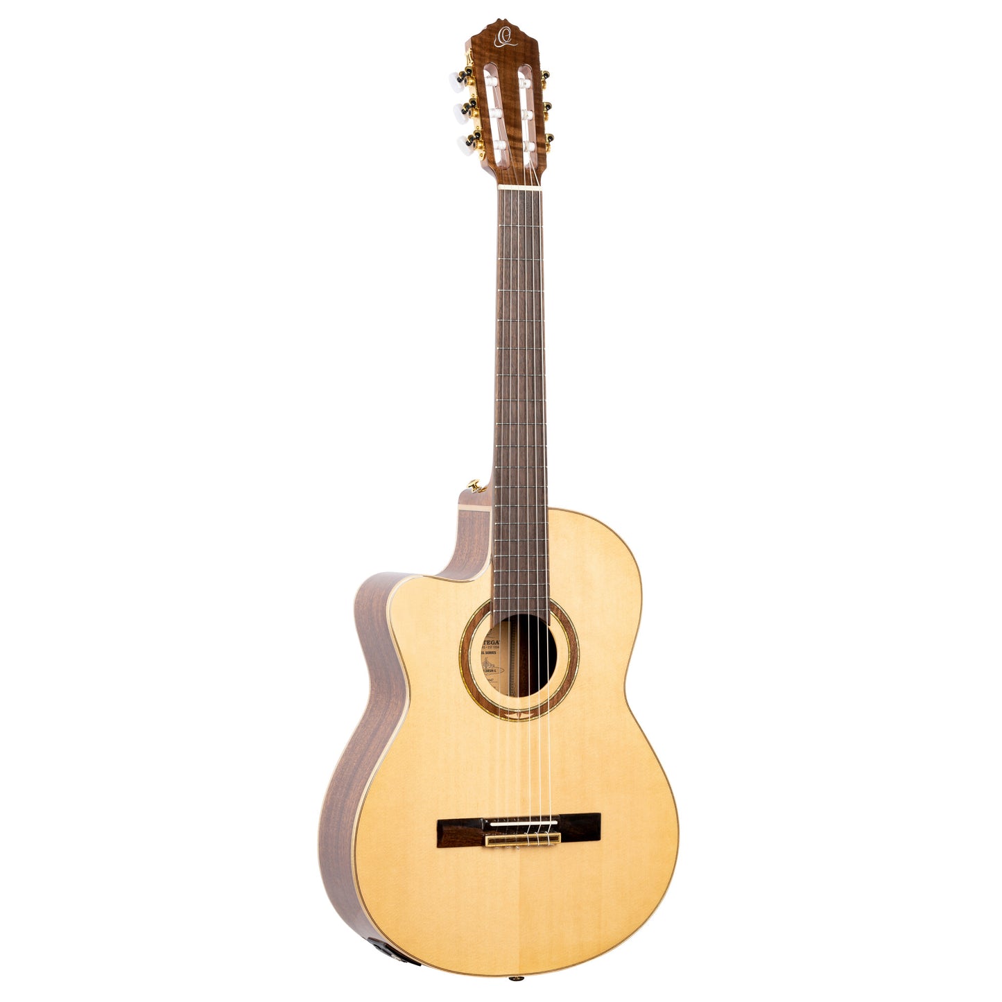 ORTEGA Performer Series 4/4 Konzertgitarre 6-String Lefty - Natural + Gigbag