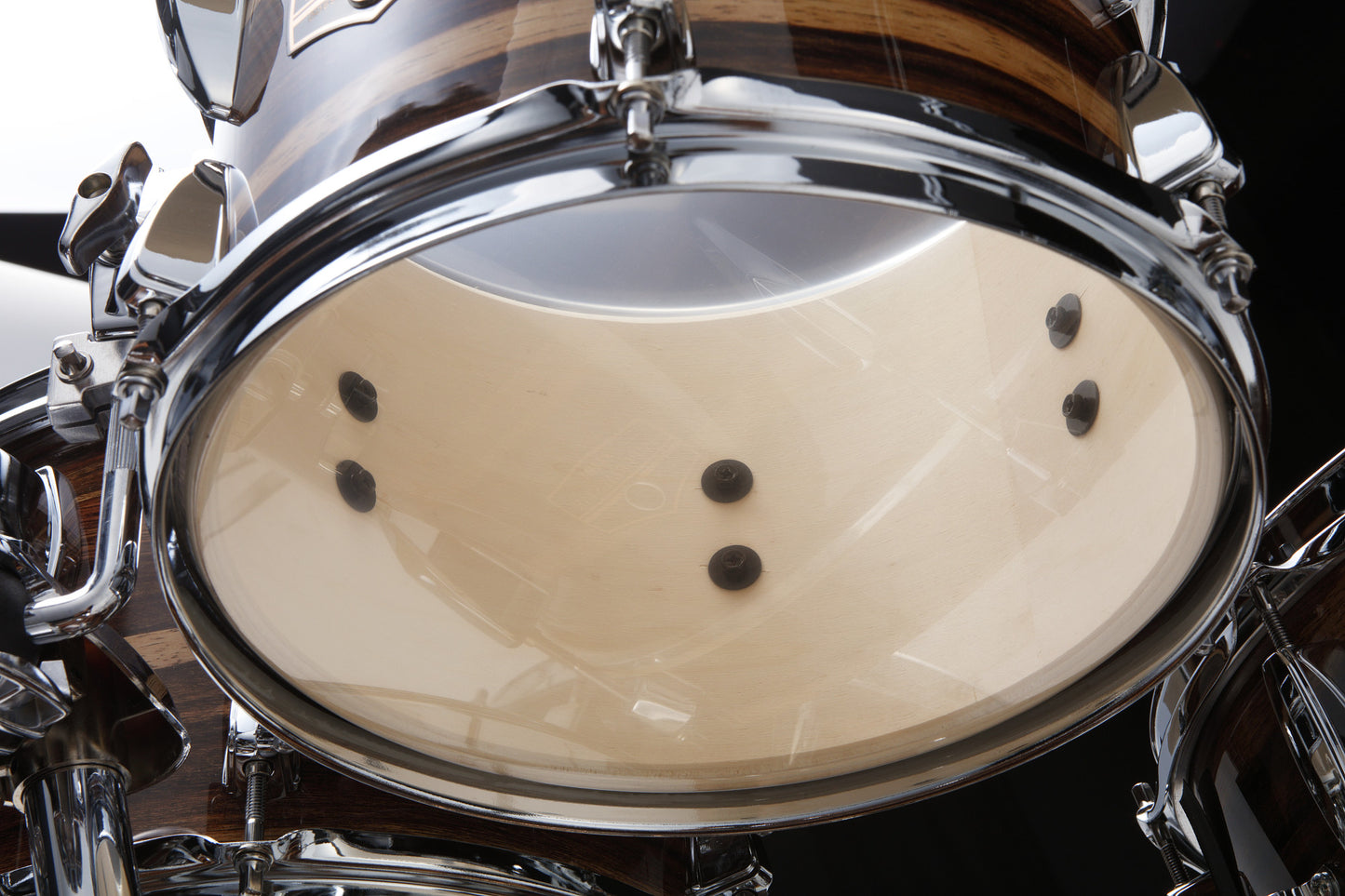 TAMA Imperialstar Drum Set 5 pcs - Coffee Teak Wrap/Chrome HW + MEINL Cymbals HCS Cymbal Kit/Stage Master Double-Braced Hardware Kit