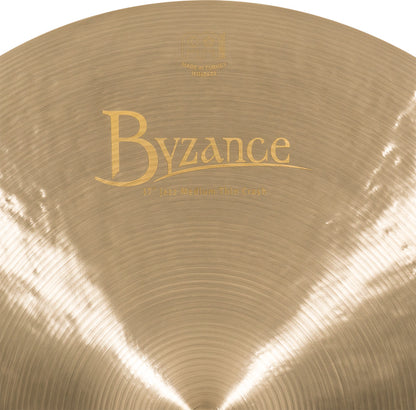 MEINL Cymbals Byzance Jazz Medium Thin Crash - 17"